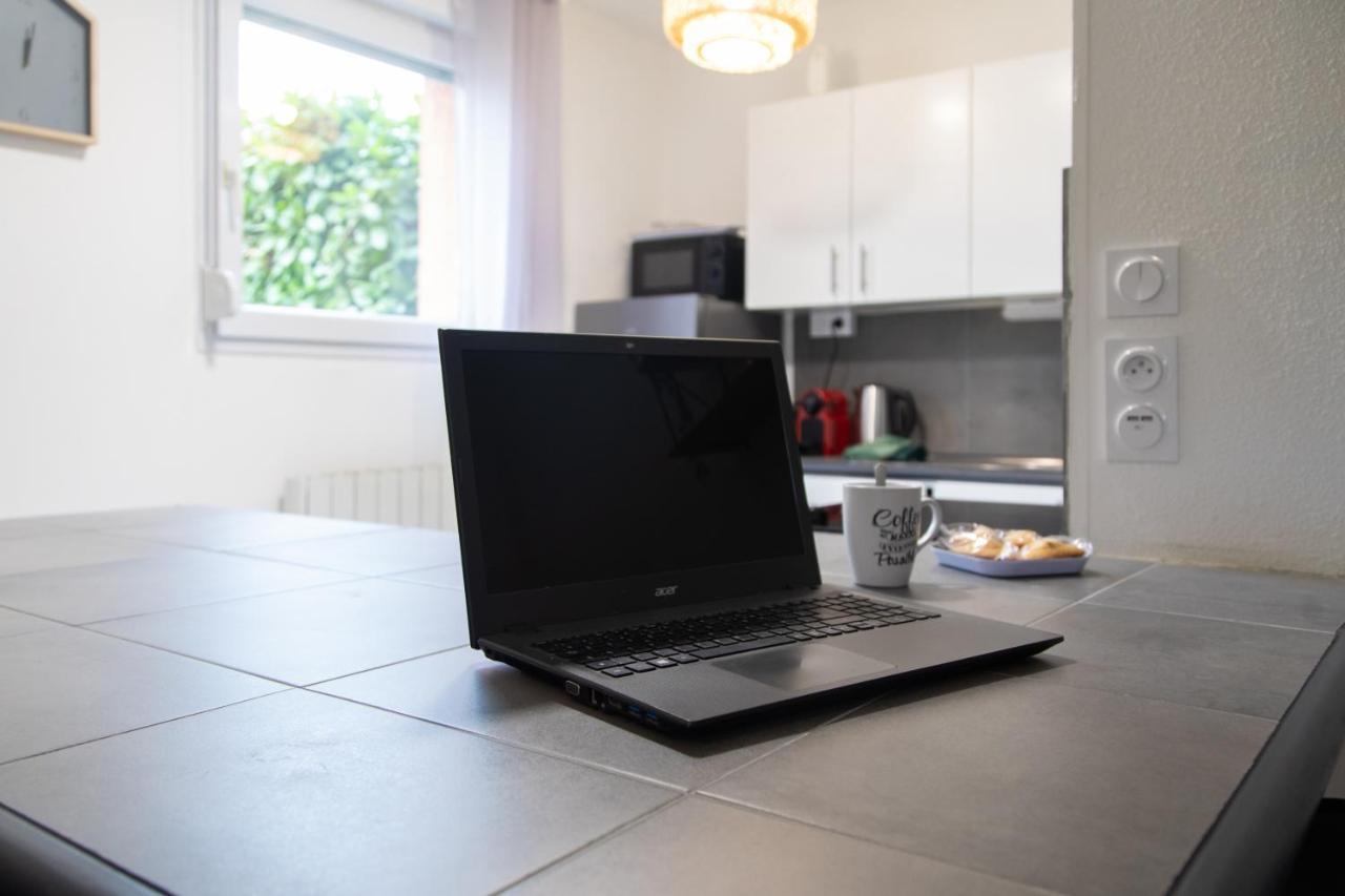 My Cozy Flat Blagnac - T2 - Free Parking - Terrasse - Jardin Διαμέρισμα Εξωτερικό φωτογραφία