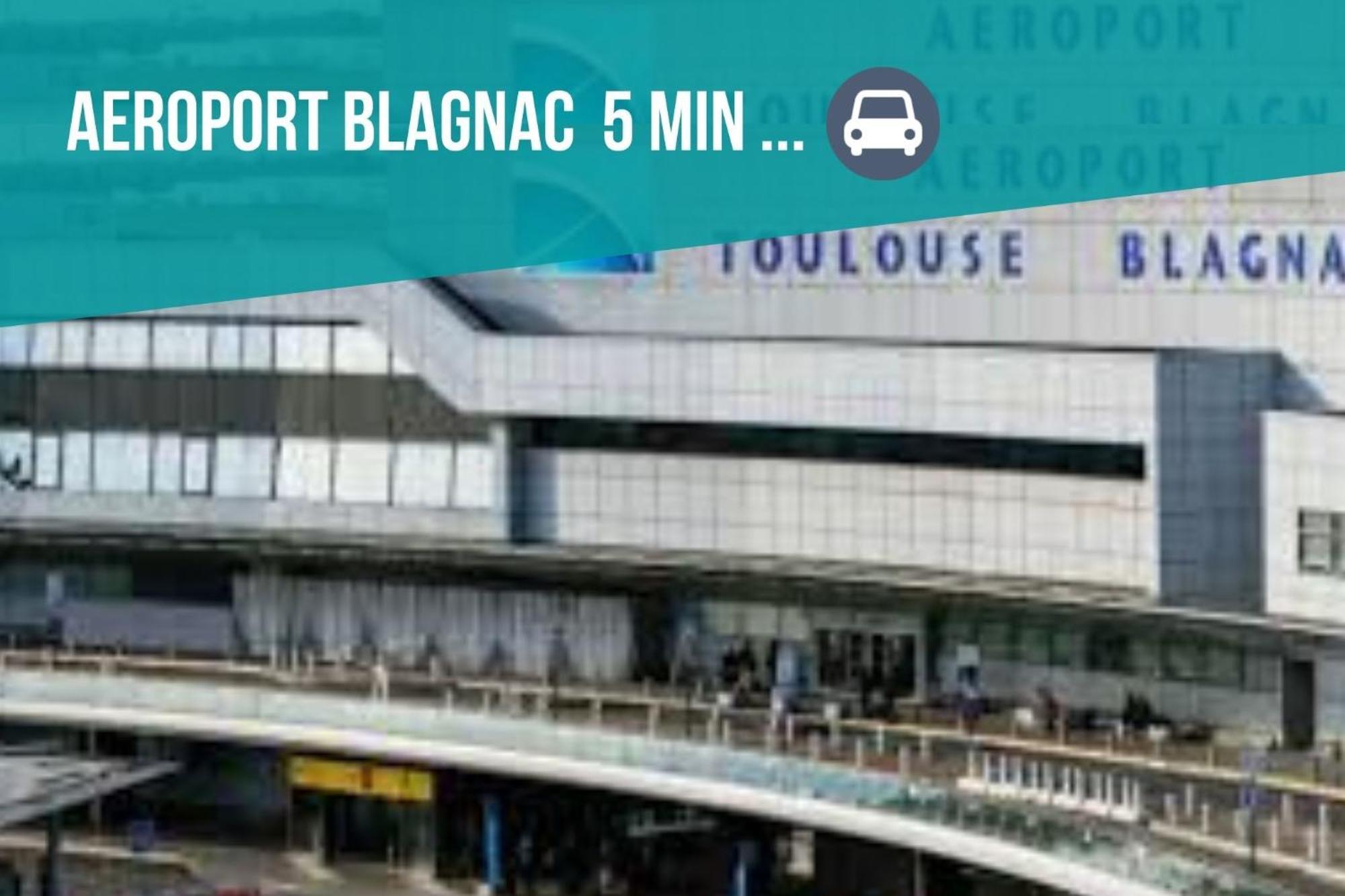 My Cozy Flat Blagnac - T2 - Free Parking - Terrasse - Jardin Διαμέρισμα Εξωτερικό φωτογραφία