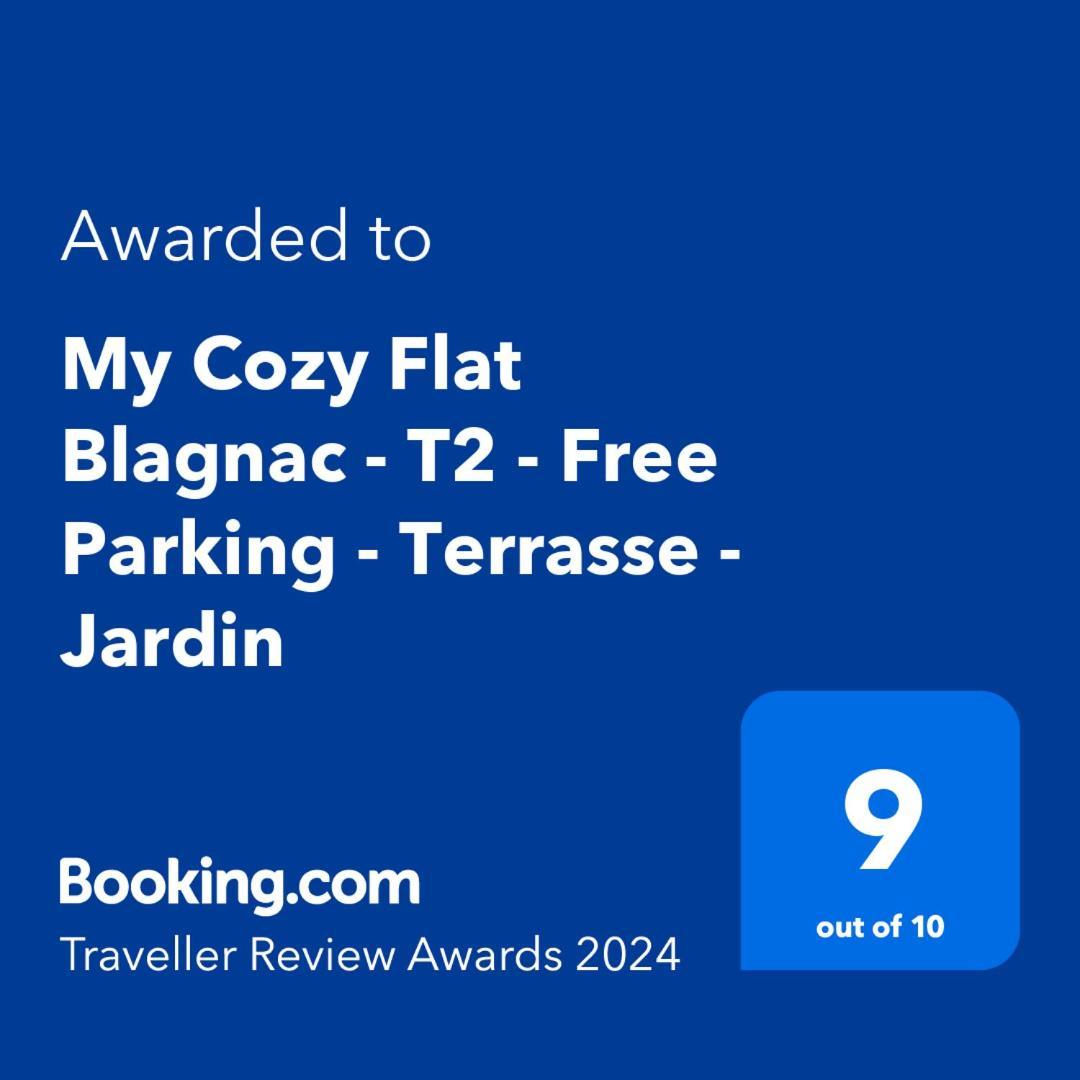 My Cozy Flat Blagnac - T2 - Free Parking - Terrasse - Jardin Διαμέρισμα Εξωτερικό φωτογραφία